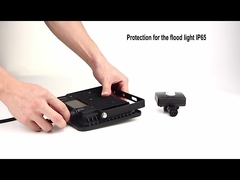 BK แสง LED ดาวน้ําท่วมกลางแจ้ง พร้อมเซ็นเซอร์เคลื่อนไหวโมดูล