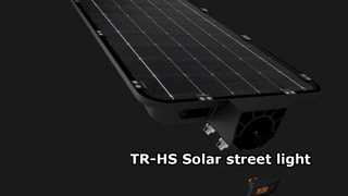 TR-HS อัพเกรดระบบแสงสว่างกลางแจ้ง! ไฟถนนแผงโซลาร์เซลล์ Topcon ประสิทธิภาพสูง