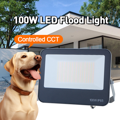 แสง LED ดาวน้ํากลางแจ้ง 3CCT 3000K 4000K 6500K อุณหภูมิสีปรับได้ IP65 วัสดุสีเทากันน้ํา โคมไฟคุณภาพสูง