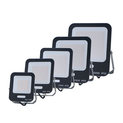 ไฟสปอร์ตไลท์ LED อลูมิเนียมบางพิเศษ กันน้ำ IP66 สำหรับส่องสว่างสนามกีฬาภายนอกอาคาร